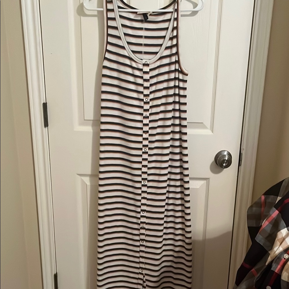 Universal Thread Multicolor Striped Top